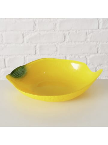 Boltze Servierschale "Limone" in Gelb - (L)24 x (B)16 cm