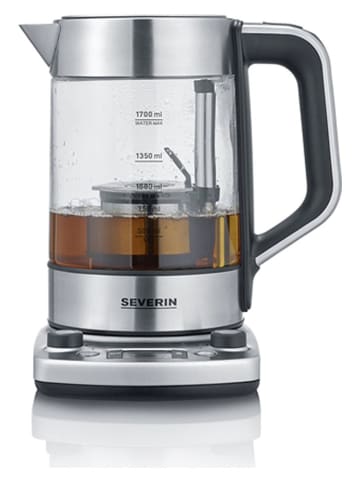 SEVERIN Thee-/waterkoker "WK3458" zilverkleurig - 1,7 l