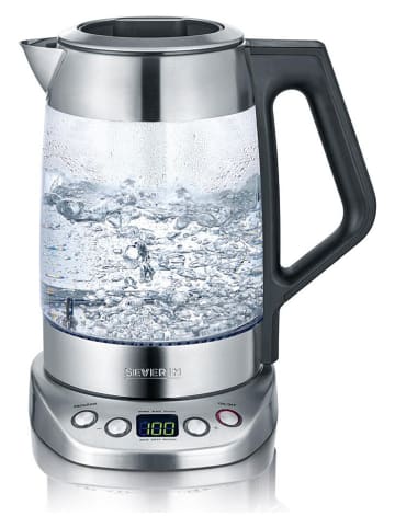 SEVERIN Tee-/ Wasserkocher "WK3480" in Silber - 1,7 l