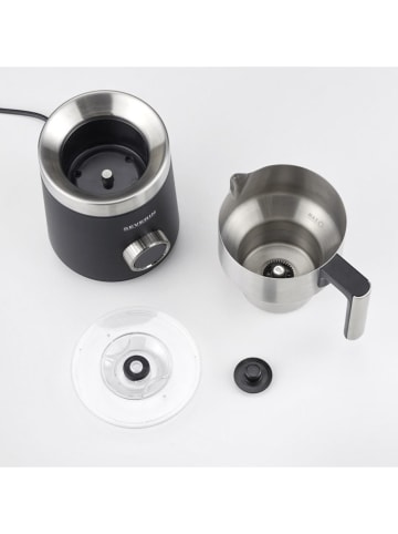SEVERIN Milchaufschäumer in Schwarz/ Silber - 700 ml