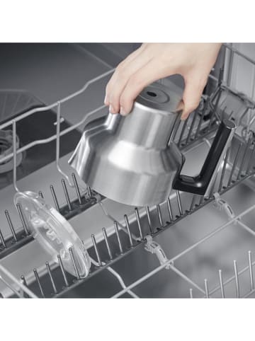 SEVERIN Milchaufschäumer in Schwarz/ Silber - 700 ml