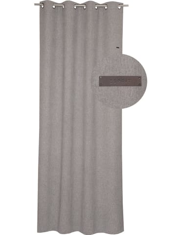 ESPRIT Zasłona "Harp" w kolorze szarym z oczkami