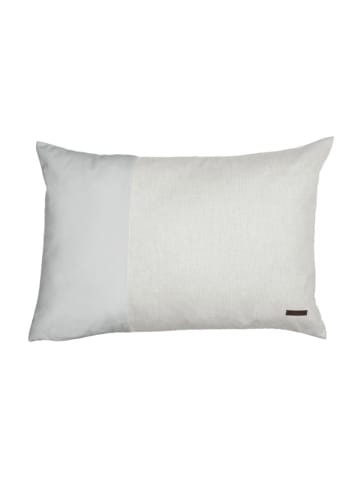 ESPRIT Kussenhoes ''Harp'' zilverkleurig/wit