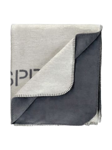 ESPRIT Plaid "Fun" crème/grijs