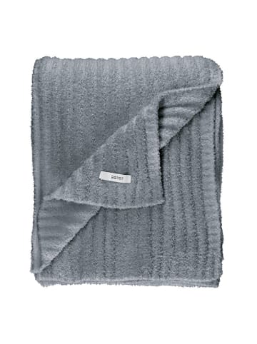ESPRIT Plaid "Cuddle" in Grau