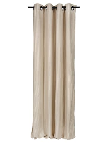 ESPRIT Gordijn met oogjes "Fun" beige/crème