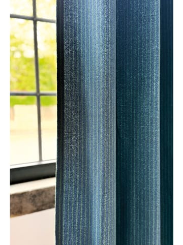 ESPRIT Gordijn met oogjes "Fun" blauw/groen