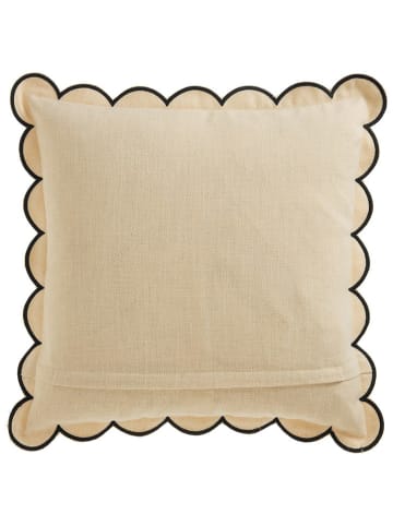 ESPRIT Poszewka "E-Grace" w kolorze beżowo-czarnym na poduszkę