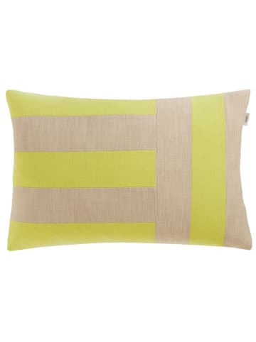 ESPRIT Kissenhülle "E-Greta in Beige/ Gelb