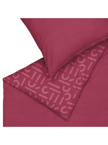 ESPRIT Flanell-Bettwäsche-Set "Scatter" in Rot