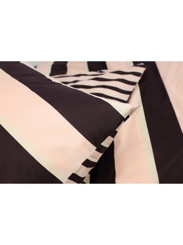 ESPRIT Renforcé-Bettwäscheset "Fun" in Schwarz/ Braun
