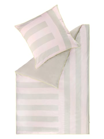 ESPRIT Renforcé beddengoedset "Greta" lichtroze/beige
