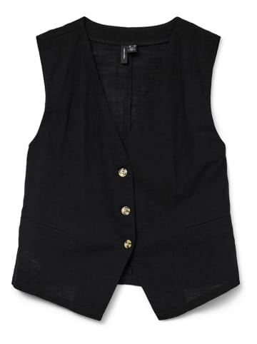 Vero Moda Weste in Schwarz