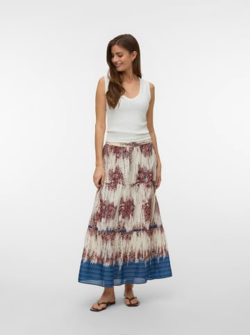 Vero Moda Rok beige/lichtbruin/blauw