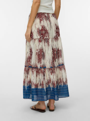 Vero Moda Rok beige/lichtbruin/blauw