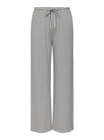 ONLY Broek wit/donkerblauw