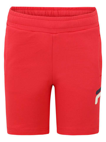 Fila Szorty dresowe "Lobez" w kolorze czerwonym