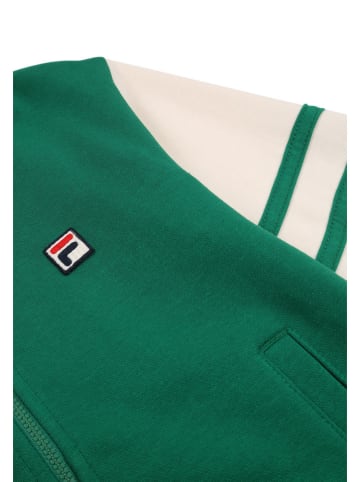 Fila Bluza "Vercelli" w kolorze zielono-beżowym