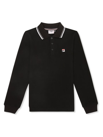Fila Koszulka polo "Biella" w kolorze czarnym