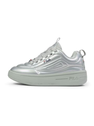 Fila Sneakers "Superbubble" zilverkleurig