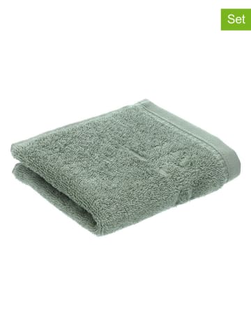 ESPRIT Ręczniki (6 szt.) "Modern Solid" w kolorze zielonym dla gości