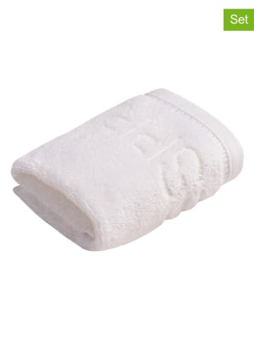 ESPRIT 6-delige set: zeepdoekjes "Modern Solid" wit