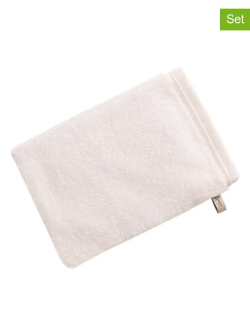 ESPRIT 6-delige set: washandjes "Modern Solid" wit