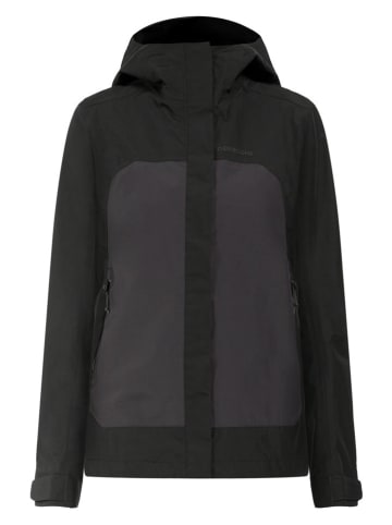 Didriksons Funktionsjacke "Grit" in Schwarz/ Anthrazit