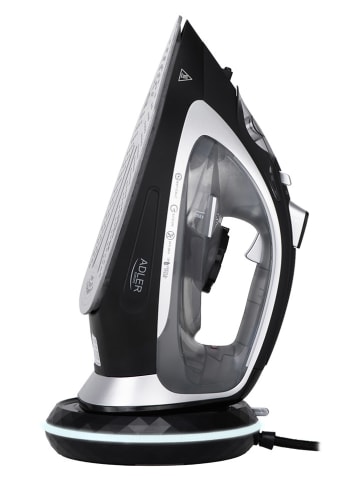 Adler Kabelloses Bügeleisen in Schwarz