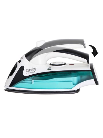 Adler Żelazko turystyczne w kolorze biało-czarno-turkusowym