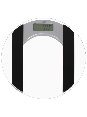 Adler Personenwaage "AD 8122" in Transparent/ Schwarz - 150 kg