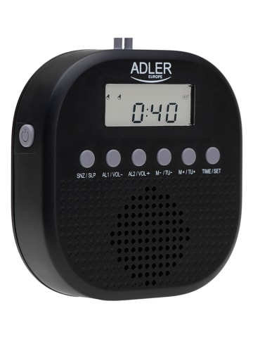 Adler Radio uniwersalne w kolorze czarnym