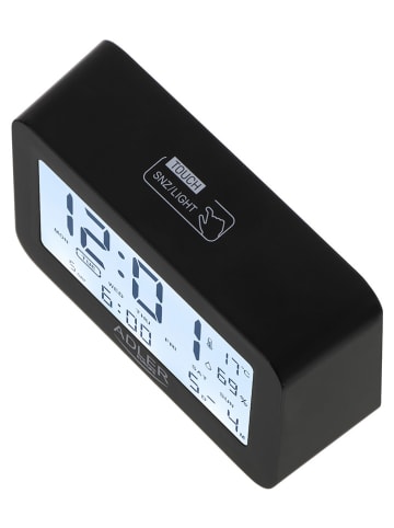 Adler Digitaler Wecker in Schwarz