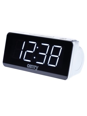 Adler Radiobudzik cyfrowy w kolorze srebrnym