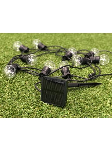 lumisky Girlanda solarna "Party" w kolorze ciepłej bieli - dł. 600 cm