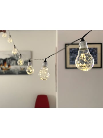 lumisky Girlanda solarna LED "Fantasy Star" w kolorze ciepłej bieli - dł. 515 cm