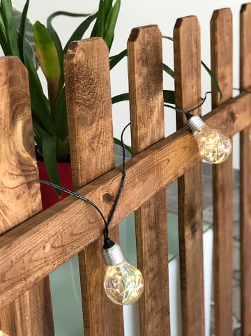 lumisky Girlanda solarna LED "Fantasy Star" w kolorze ciepłej bieli - dł. 515 cm