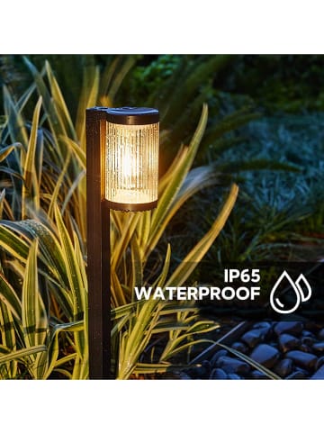 lumisky Lampy zewnętrzne LED (2 szt.) "Beamlit" w kolorze czarnym - 7,8 x 57,9 x 11 cm