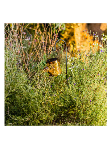 lumisky LED-Solar-Gartenstecker "Arrosy" in Gold - (B)24 x (H)78 x (T)10 cm