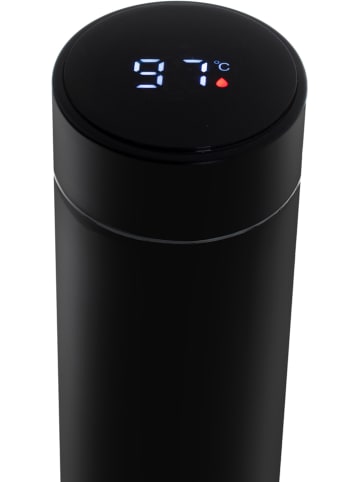 Adler Thermoflasche "AD 4506" in Schwarz - 473 ml