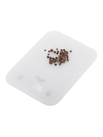 Adler Keukenweegschaal "AD 3181" wit - 10 kg