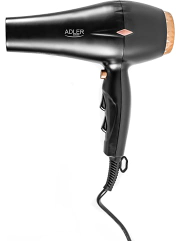 Adler Europe Haardroger zwart - (B)23 x (H)26 x (D)12 cm