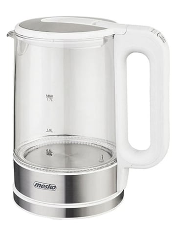 Adler Czajnik "MS 1301" w kolorze białym - 1,7 l