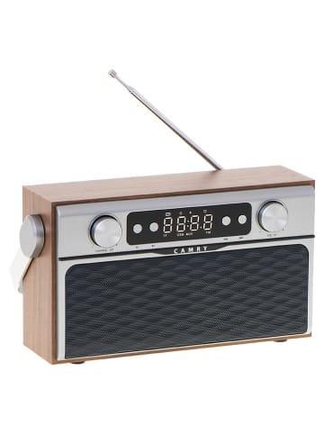 Adler Radio Bluetooth w kolorze jasnobrązowym