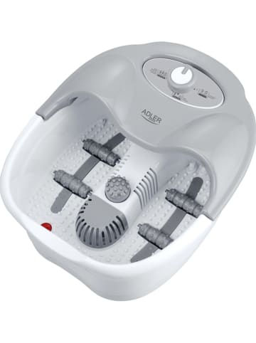 Adler Europe Fußmassagegerät in Weiß/ Grau - (B)37 x (H)22,5 x (T)44 cm
