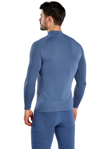 Maier Sports Funktionslongsleeve in Blau