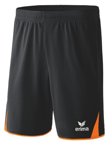 erima Funktionsshorts in Schwarz/ Orange