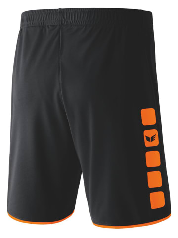 erima Funktionsshorts in Schwarz/ Orange