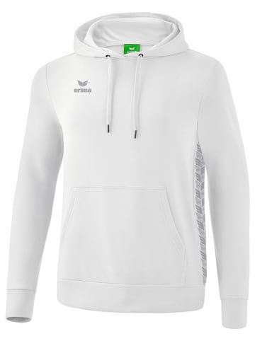 erima Hoodie "Essential Team" in Weiß