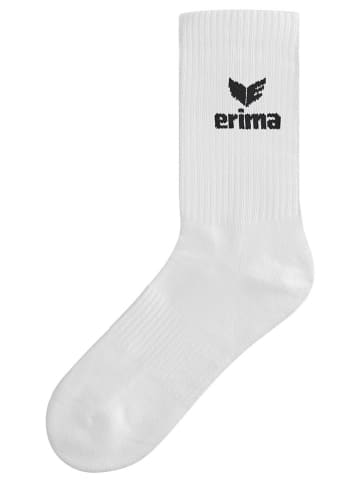 erima 3er-Set: Sportsocken in Weiß